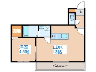 クレステージヒルズの物件間取画像